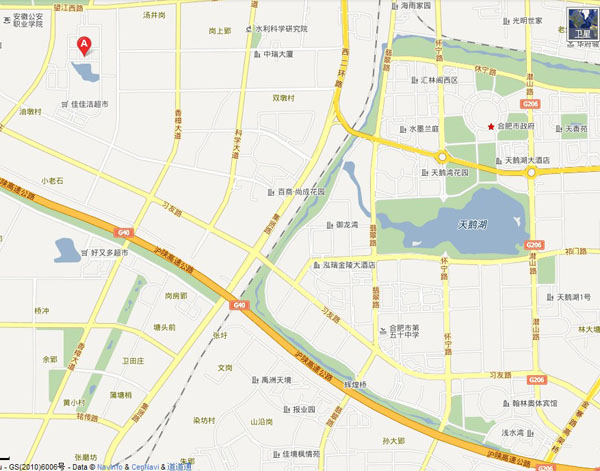 安徽新华学院 地图图片